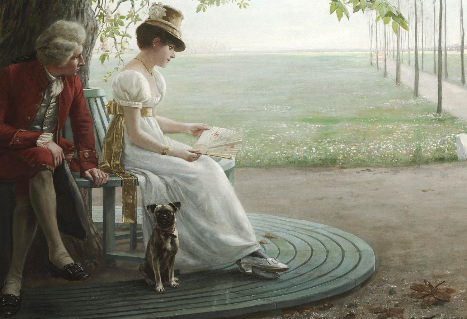 Courtship by Felix Friedrich von Ende